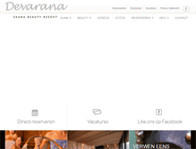 Tablet Screenshot of deverana.nl